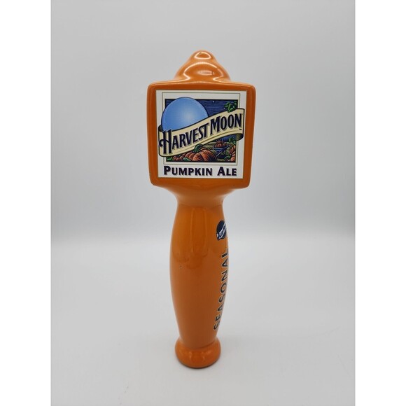Blue Moon's Harvest Moon Pumpkin Ale Draft Beer Tap Tapper Bar Barware Seasonal - Picture 2 of 12